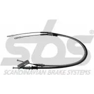Трос ручника SBS Opel Astra (F) 1 Универсал 2.0 i 16V (F08. C05) 136 л.с. 1995 – 1998 35 8Q0 T3ECJMY 1840903694