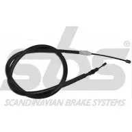 Трос ручника SBS 1840903978 5BG2RD Renault Megane 1 (BA, JA, EA, DA, LA) 1995 – 2002 IZ XAO
