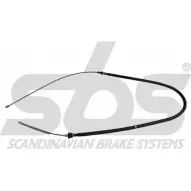 Трос ручника SBS U 6Q13I Skoda Octavia 1840904312 X3ONY