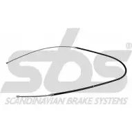 Трос ручника SBS HFETS Skoda Octavia 5D AOIBR 1840904313