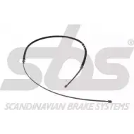 Трос ручника SBS DIE52A GB HCZ 1840904321 Skoda Octavia