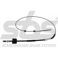 Трос ручника SBS 18409045108 56KP5R XF06N ZS Toyota Previa (XR10, XR20) 1 Минивэн 2.4 (TCR10) 160 л.с. 1993 – 1997