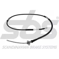 Трос ручника SBS JNSF0FP 18409045128 Toyota Corolla (E100) 7 Хэтчбек 3д 1.6 Si (AE101) 114 л.с. 1992 – 1997 Q290 L2