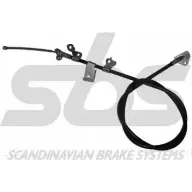Трос ручника SBS F 03RZ TBZV51 18409045132 Toyota Yaris Verso (XP20) 1 Минивэн 1.4 D 4D (NLP20. NLP22) 75 л.с. 2001 – 2005