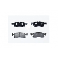 Тормозные колодки дисковые, комплект ASAM 53K OK1D 72629 Mercedes M-Class (W166) 3 Кроссовер 2.1 ML 250 CDI / BlueTEC 4 matic (1604. 1603) 204 л.с. 2011 – 2015