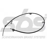 Трос ручника SBS CPYZ N 18409045141 IZIR0Z Toyota Yaris (XP10) 1 Хэтчбек 1.3 (NCP10. SCP12) 86 л.с. 1999 – 2005