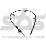 Трос ручника SBS 18409045197 Toyota Auris M BGX1P WO88FH