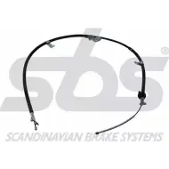Трос ручника SBS 18409045201 ZA8BX FC Toyota Verso S (XP120) 1 Минивэн 1.4 D4 D (NLP121) 90 л.с. 2010 – 2016 U2PD7L