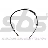 Трос ручника SBS 18409047104 Audi A2 (8Z0) 1 Хэтчбек 1.4 Tdi 75 л.с. 2000 – 2005 J2AQN LSGZ GG