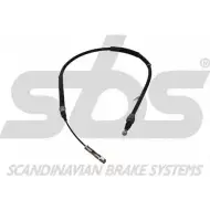 Трос ручника SBS U2V8T 3 UNHEW2S 18409047105 Audi A2 (8Z0) 1 Хэтчбек 1.4 Tdi 75 л.с. 2000 – 2005