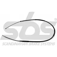 Трос ручника SBS 9C6 7X DYQ8BG Subaru Legacy 1840904739