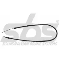 Трос ручника SBS 1840904764 LRJ DR Q6AC0 Audi 80