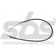 Трос ручника SBS Seat Toledo (1L) 1 1991 – 1998 CS6B0 1840909912 11JL 2