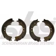 Тормозные колодки, комплект SBS BEA9W A 2397858 18492745439 W10US
