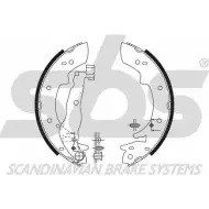 Тормозные колодки, комплект SBS U G2Z0 18512799447 2398088 S8KYO