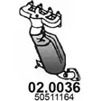 Катализатор ASSO Y IVWC 2402770 02.0036