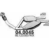 Катализатор ASSO 04.0045 Audi A4 (B6) 2 2000 – 2004 EVKM A0V