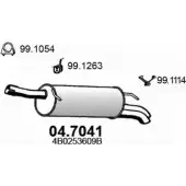 Глушитель ASSO 2403195 LIS N5 04.7041