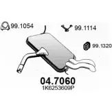 Глушитель ASSO 2403213 04.7060 TV AM9GL