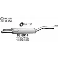 Резонатор ASSO 2403492 08.6014 NCQ6I ET