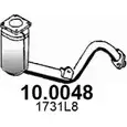 Катализатор ASSO 10.0048 1LMQNS S Peugeot Partner 1 (M59, 5) Фургон 1.4 BiFuel 75 л.с. 2003 – 2006