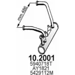 Предглушитель ASSO 10.2001 2403782 7 PCARDK
