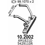 Предглушитель ASSO 10.2002 2403783 K 0TDHP2