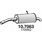 Глушитель ASSO S JNFIOG 10.7063 Peugeot 208 1 (CA-CC) Хэтчбек 1.6 HDi 92 л.с. 2012 – наст. время