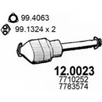Катализатор ASSO 2404070 YXF L9 12.0023