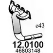Катализатор ASSO 12.0100 Fiat Panda TCLS8Q Q