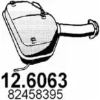 Резонатор ASSO 12.6063 Fiat Tempra (159) 2 Универсал 2.0 i.e. 4x4 (159.AP) 113 л.с. 1992 – 1995 E9M MCDK