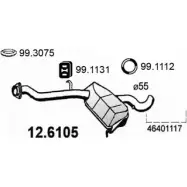 Резонатор ASSO 12.6105 2404537 XR6 5CHH