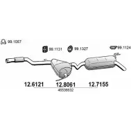 Резонатор ASSO JO 6KC 12.6121 Fiat Brava (182) 1 Хэтчбек