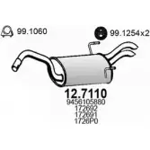 Глушитель ASSO 6 YLLF 12.7110 2404671