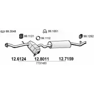 Глушитель ASSO RMU K2D6 2404713 12.7159