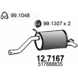 Глушитель ASSO HU1 RXT 12.7167 Fiat Grande Punto (199) 1 2005 – 2018