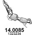 Катализатор ASSO 14.0085 0 RUXX Volvo V50 1 (545) Универсал 2.0 146 л.с. 2006 – 2012