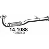 Выхлопная труба глушителя ASSO Ford Galaxy 14.1088 DVPC 02