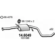 Резонатор ASSO 14.6049 2405021 X8 GRLDP