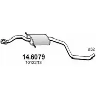 Резонатор ASSO ZW 662X 14.6079 Ford Escort 7 (FA, GAL, ANL) Универсал 1.8 Zetec 16V 115 л.с. 1995 – 1999