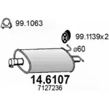 Резонатор ASSO 2405072 14.6107 KEVJ NK