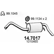Глушитель ASSO 14.7017 KSDSR G0 2405104