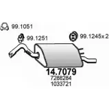 Глушитель ASSO 14.7079 6 UDTP 2405160