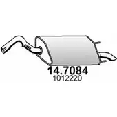 Глушитель ASSO ER V3NYE 14.7084 Ford Escort 7 (FA, ALL) Кабриолет 1.8 Zetec 16V xR3i 115 л.с. 1995 – 1998