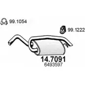 Глушитель ASSO 14.7091 2405171 0G 06A