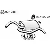 Глушитель ASSO 2405173 E4 IZDPX 14.7093
