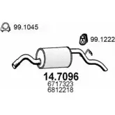 Глушитель ASSO 14.7096 C0 PQIF8 2405176