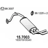 Глушитель ASSO XVJ HD 15.7003 2405333