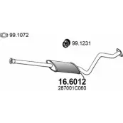 Резонатор ASSO Hyundai Getz (TB) 1 Хэтчбек 16.6012 INK 5L