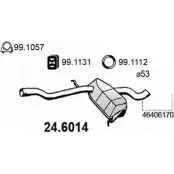 Резонатор ASSO 2405690 24.6014 ZWA6A 7